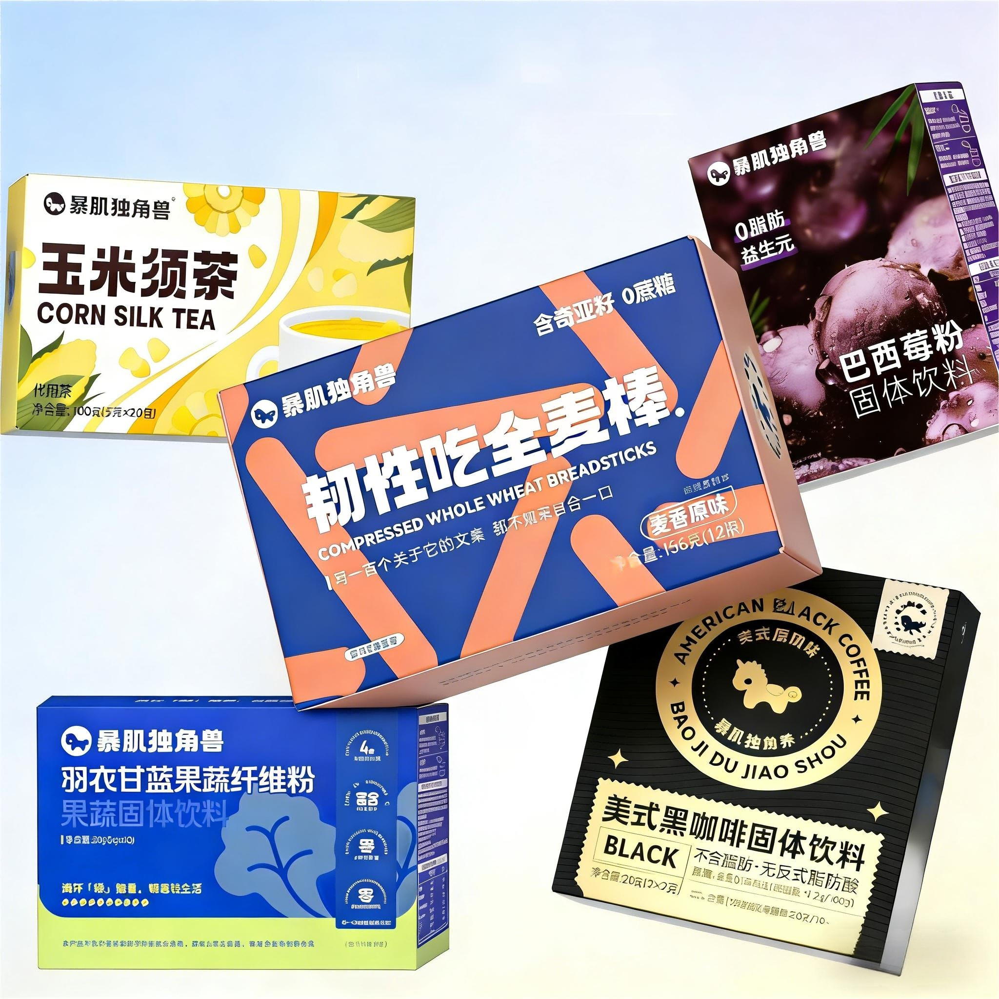 【买2盒送下午茶饮品】小钢筋磨牙棒饼干全麦棒零食品