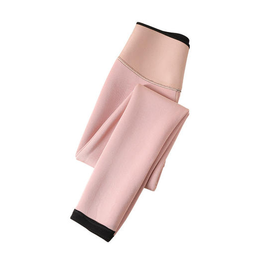 「自」全新升级【铂金会员128/天猫169/差价41】(14958)洛诗琳速热暖肤小黑裤2025冬季加绒一体裤高腰收腹打底裤女 商品图4