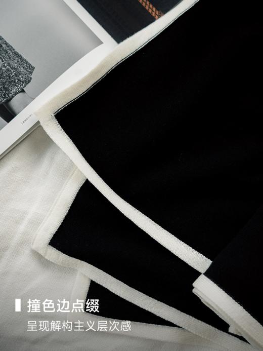 重磅级LP58支真丝羊绒混纺老钱风丝羊绒披肩ACF4SAF156 商品图3