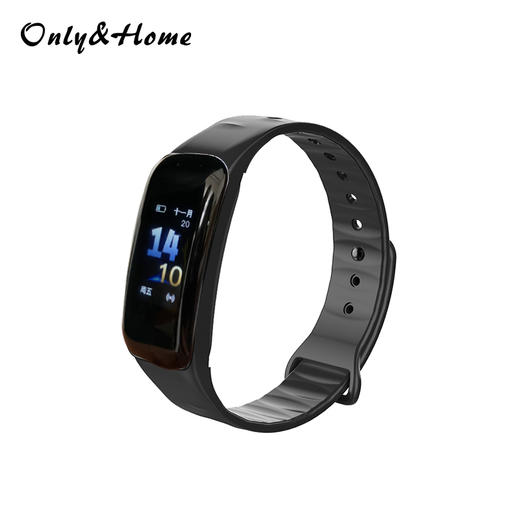 Only&Home 运动智能手环 血压血氧心率测量 运动计步 防水设计 睡眠监测 待机续航 实时通知 智能拍照 生活防水 商品图2