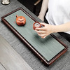 尚置丨茶盘 乌金石重竹茶托 家用排水式 简约长方形 茶海干泡茶台 商品缩略图2