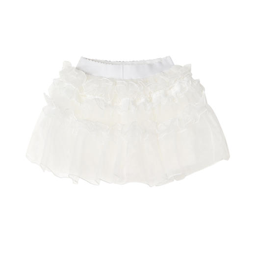 笛莎Deesha 童装女童半身裙2026春新款甜美蕾丝花边半身裙 商品图4