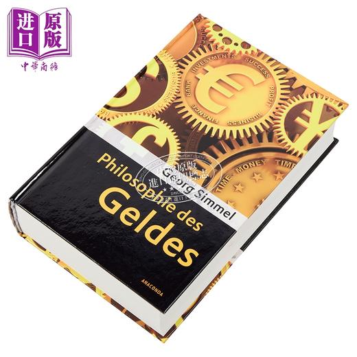 预售 【中商原版】【德文版】齐美尔 货币哲学 Philosophie des Geldes 德文原版 Georg Simmel 商品图1