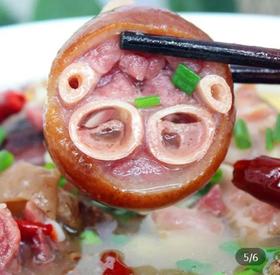 腊味猪蹄500克