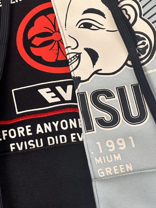 D121831冬季新款加绒加厚拼接连帽卫衣男女同款 商品图11