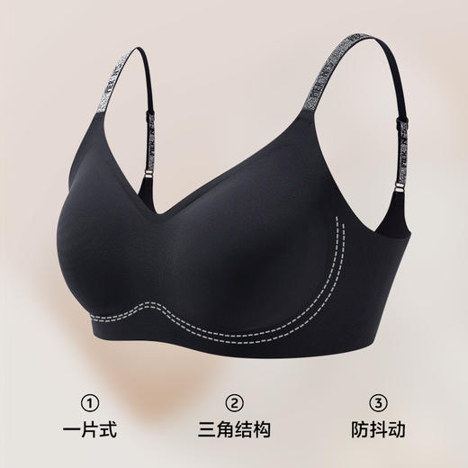 【草本初色山茶花反重力提拉内衣 宽闪】W果冻条温柔提拉 花瓣呼吸杯稳稳支撑AA 商品图1