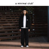 a minimal club复古仿羊羔绒立领夹克内里趣味印花轻暖冬AM5BTJ02 商品缩略图1