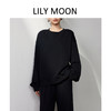 LILY MOON马吉圆领宽松卫衣 商品缩略图5