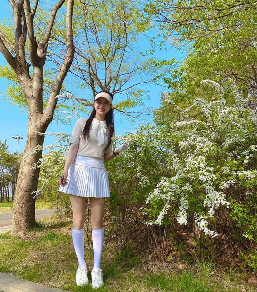 春夏新款女士绢感丝巾中袖polo衫，大气时尚又清新！W222119-24 商品图4