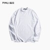 PINLI品立2025秋季新款立领纯色内搭长袖T恤男士休闲打底衫上衣潮B253111091 商品缩略图3