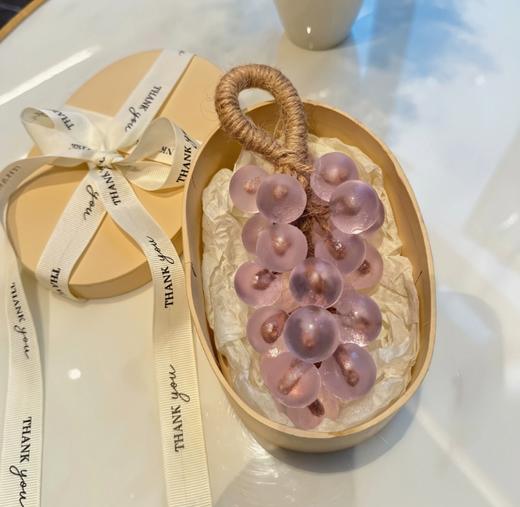 【1800积分+0.1元】水晶葡萄整串手工香皂洗澡洗手持久留香 商品图1