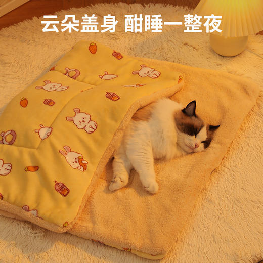 【暖融融毛毯❗️可盖可垫】冬天宠物毛毯猫毯子保暖猫窝秋冬款狗窝毯子猫窝睡垫猫垫猫咪垫子。re 商品图1