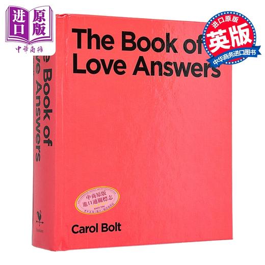 【中商原版】答案之书 关于爱 解答问题 卡罗尔博尔特娱乐性的续集 The Book Of Love Answers 英文原版 Carol Bolt 商品图0