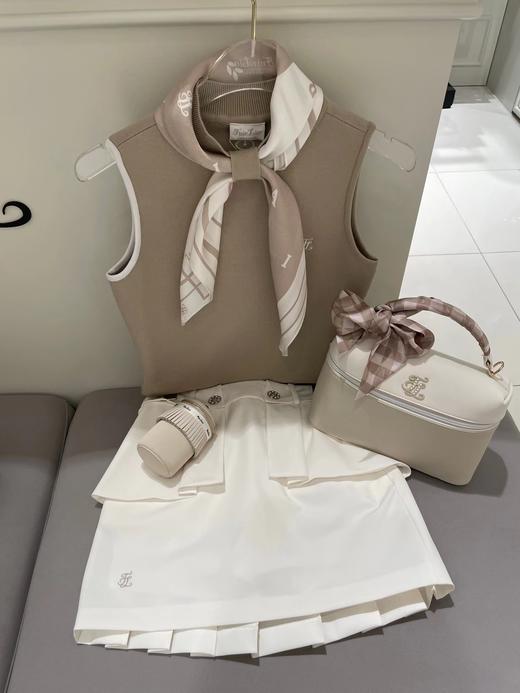 F家春夏新款女士双层大百褶短裙来了！出镜率极高的实用搭配单品！W822120-29 商品图1