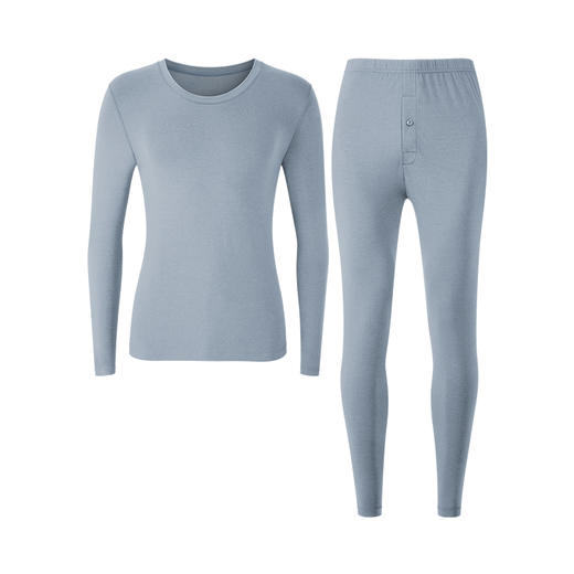 爱帝双面磨绒加厚防寒保暖舒柔暖衣套男/女款可选 商品图8