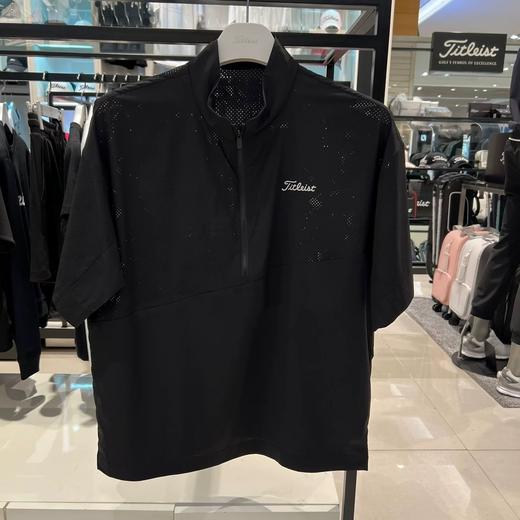 Tit家新款男士轻薄半拉链套头风衣来啦！渠道高品质❗️原厂面料，选用特殊尼龙工艺，藏着会呼吸的微通道，让面料兼具挺括质感与透气性能！ 商品图1