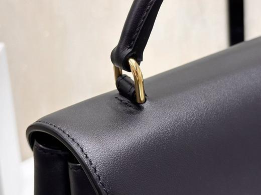 CELINE 赛琳 nino 黑色 光面 牛皮 小号（LZ） 商品图5