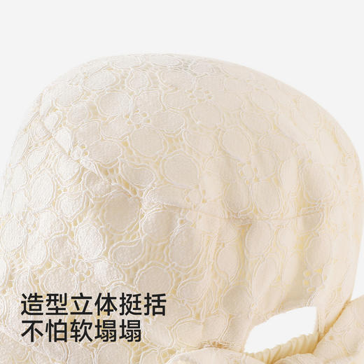 【商场同款】英氏儿童帽子女宝宝大蝴蝶结时尚帽子春秋渔夫帽百搭 商品图1
