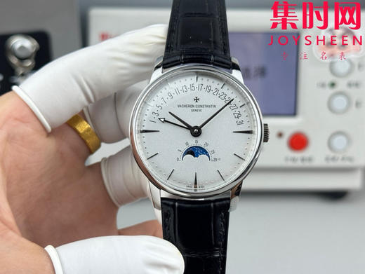 全新升级版 Vacheron constantin 经典之美品鉴江诗丹顿 GR传承系列4010U 逆跳日历款 男士腕表 4010U/000R-B329 商品图0