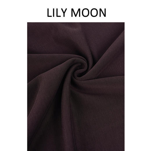 LILY MOON砂洗空气层圆领卫衣 商品图4