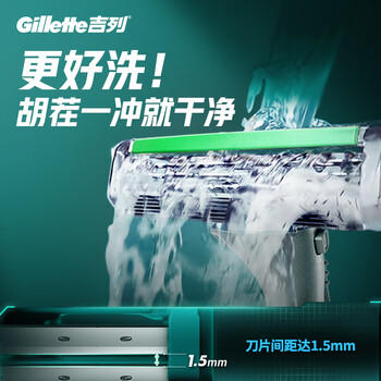 吉列剃须刀手动4刀头 3层刀片 威锋3D剃须刀头 刮胡刀手动非吉利 商品图5