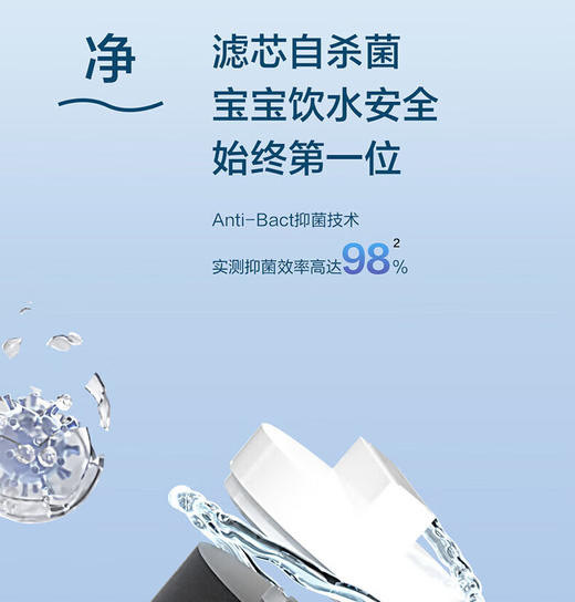 海尔净水器家用直饮大流量RO反渗透直饮鲜活水净水机 净水器1000G【HKC2400-R883D2U1】 商品图4