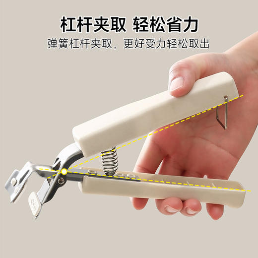 【防烫防滑❗️轻松省力】取碗不锈钢防烫硅胶盘子夹子夹盘器防滑神器耐高温厨房提盘器家用。jb 商品图3