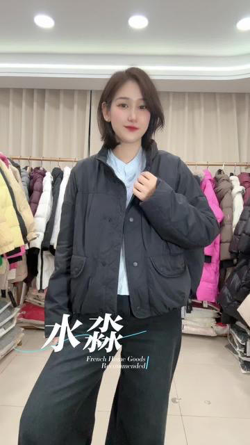 【爆款】水淼2026春新款休闲时尚工装棉服2670 商品图3