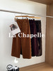 会员福利【INS爆火】拉夏贝尔/La Chapelle复古灯芯绒裤子女美拉德直筒阔腿裤~梨形身材遮胯显瘦 商品缩略图7