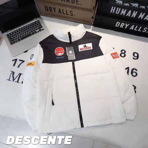 D121827冬季联名款国家队多标羽绒服外套男女同款 商品图3