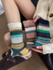 <曾小咸推荐>费尔岛风彩色中筒袜 日常价79/3双！ 活动价39.99/3双！【预售款，预计3-15天发货】 商品缩略图8