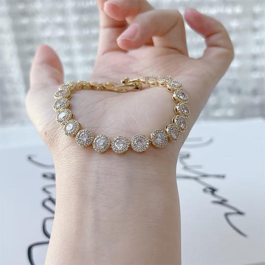 精致百搭爆闪手链轻奢小众精致高级-纪念日百货门店同款167098142 商品图3