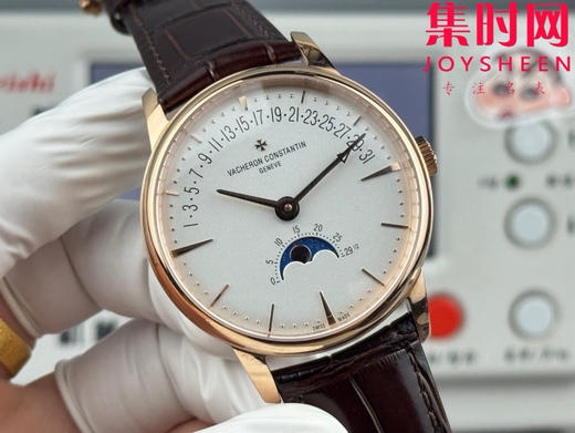 全新升级版 Vacheron constantin 经典之美品鉴江诗丹顿 GR传承系列4010U 逆跳日历款 男士腕表 4010U/000R-B329 商品图4