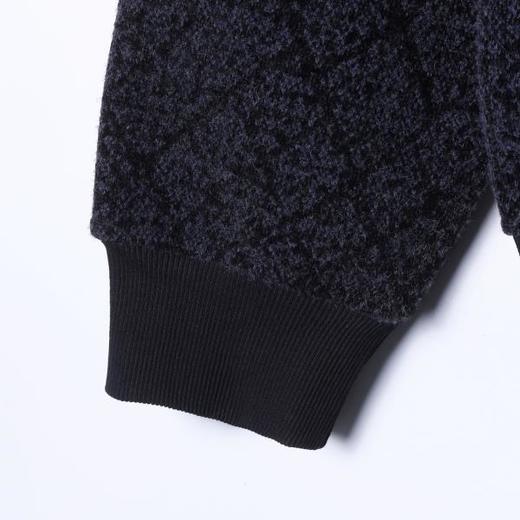 SDSA男士秋冬新款痞帅男装简约时尚格子斜拉链连帽卫衣百搭上衣 商品图3