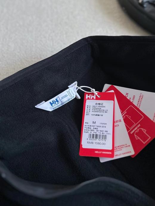 D121820男款POLARTEC抓绒半高拉链长袖宽松套头衫打底 商品图9