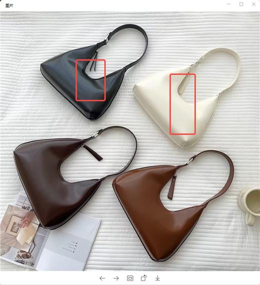 【直播专供款】ENJOY秋季定型高级感腋下包 154871714 商品图0