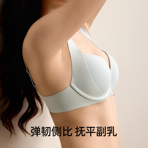 有棵树小胸聚拢收副乳防下垂无痕女士文胸-B6088 商品图3