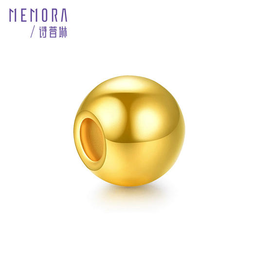 【人气爆款】黄金小金珠10颗 足金小珠子配珠转运珠MEMORA诗普琳HP561001 商品图14