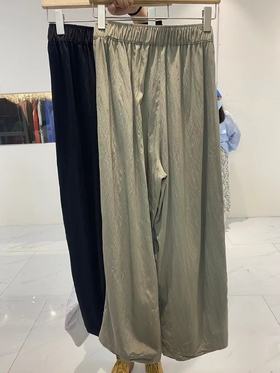 【直播专供款】ENJOY夏季橡筋腰宽松遛弯裤 150900611