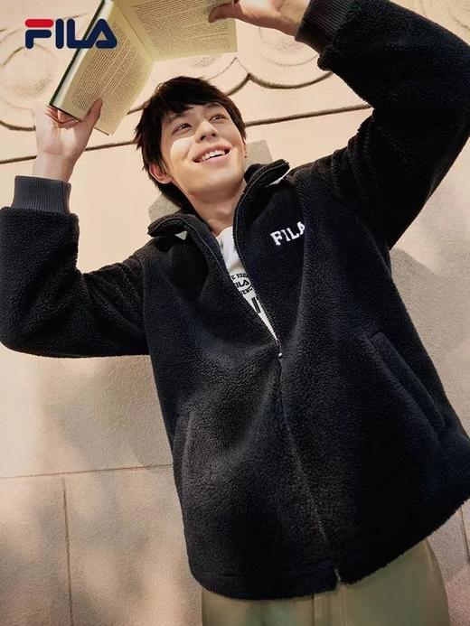 D121817冬季新品情侣男女同款羊羔绒外套保暖上衣 商品图11