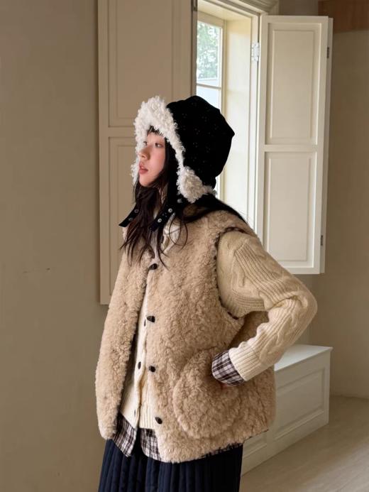 nothe Case布然/NC2548016/「紫罗兰花集」双面灯芯绒碎花护耳帽 商品图1