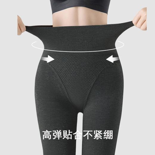 【微压轻塑漫画腿打底裤女】新款灰色连裤袜秋冬加绒外穿黑色高级薄裤袜 商品图3