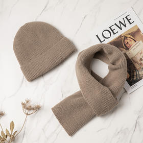 ELSYALN艾丝雅兰 A-ZH2035 优品帽子围巾两件套