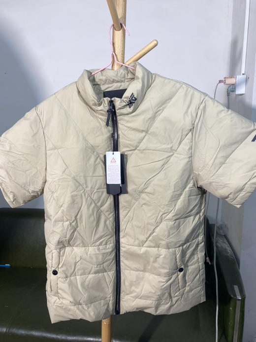 全新外贸渠道PXG男士半袖羽绒风衣L码秒杀价只要299元 商品图0