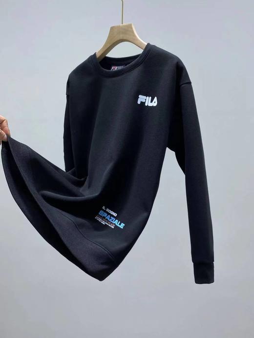 D121803秋冬新款时尚休闲男士加绒圆领卫衣针织套头衫 商品图13