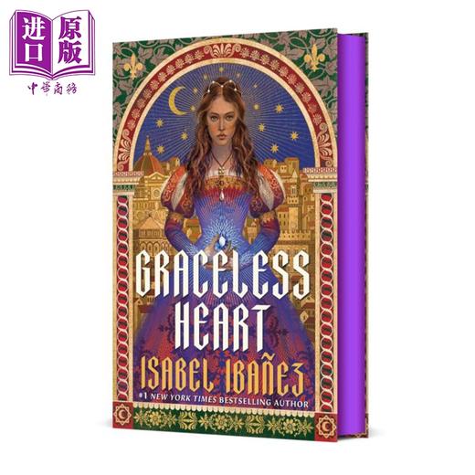 【中商原版】不优雅的心 限量刷边 Graceless Heart 英文原版 Isabel Ibanez 奇幻流行小说 商品图0