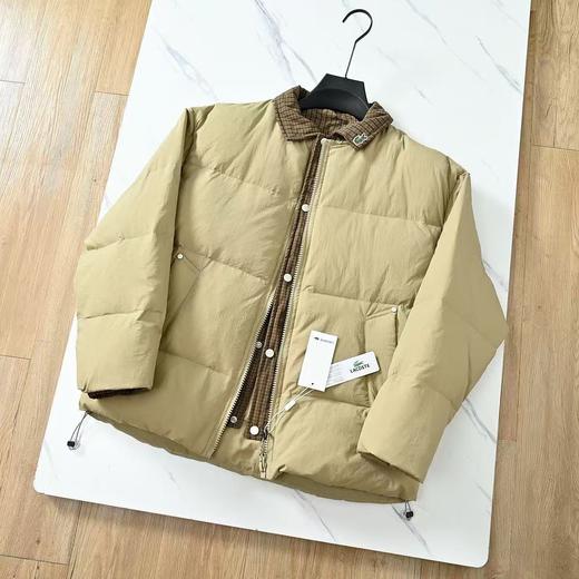 法国e鱼25ss冬季新款男士翻领假两件休闲羽绒服！ 商品图3
