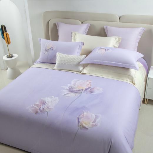 10楼堂皇   全面磨毛印花四件套--染梦 200x230cm   吊牌价1690元活动价399元 商品图6