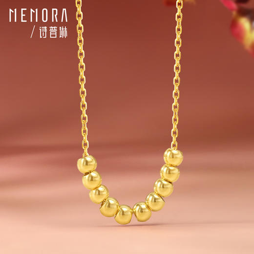 【人气爆款】黄金小金珠10颗 足金小珠子配珠转运珠MEMORA诗普琳HP561001 商品图13