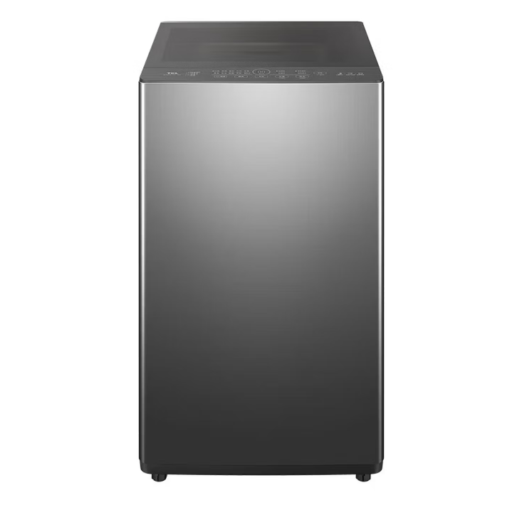 TCL 洗衣机 B100P6-DMP 10KG 波轮 变频 一级能效 嵌入式 下排水 顶开门 不锈钢内桶